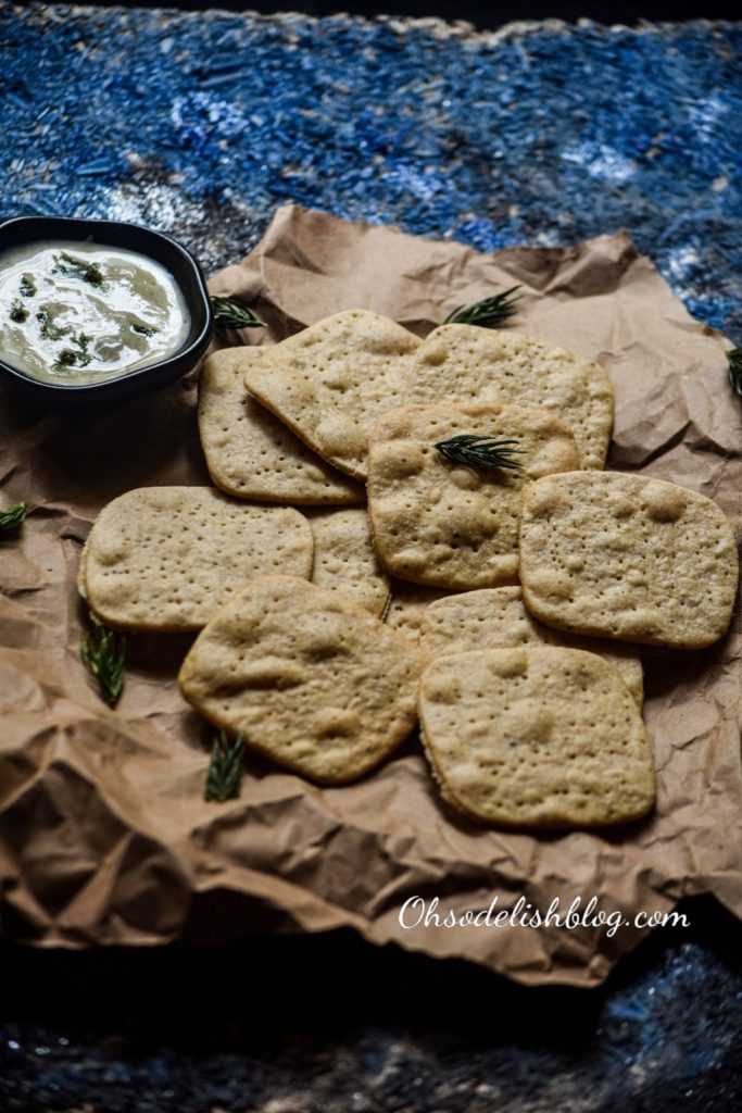Best ever whole wheat cream crackers 